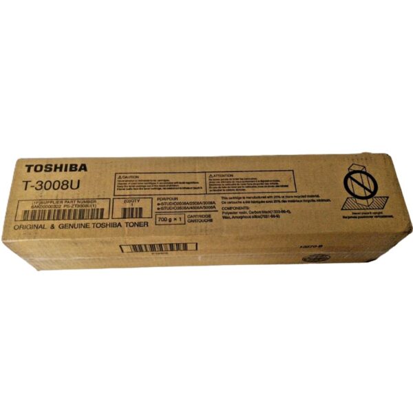 Toner Toshiba T 3008U E Studio 3008A 4508A 5008A Negro 12 000 Páginas