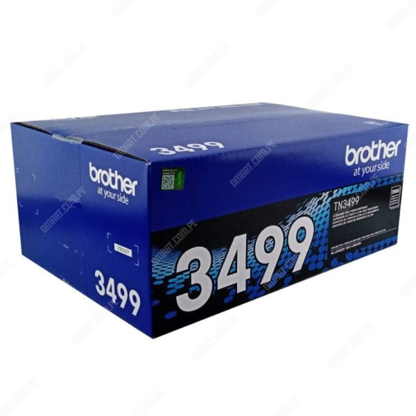 Toner Brother TN3499 Color Negro Original, Para Impresoras Brother HL-L6400DW / MFC-L6900DW, Rendimiento De Impresión 20.000 Páginas.