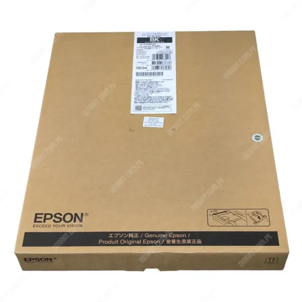 Bolsa De Tinta Epson T05B100 [T05B] Color Negro, Para Impresoras Epson WorkForce Pro WF-C878R / Pro WF-C879R, Rendimiento 86.000 Páginas.