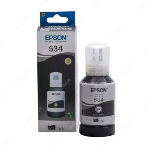 Botella De Tinta Epson T534120-AL Negro, Para Impresoras Epson EcoTank M1100 / M1120 / M1180 / M2140 / M2170 / M3170 / M3180, Rendimiento 6.000 Páginas.