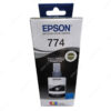 Tinta Epson T774120-AL Color Negro, Para Impresoras Epson EcoTank L606 / L655 / L656 / L1455 / WorkForce M100 / M105 / M200 / M205, Rendimiento 6.000 Páginas.