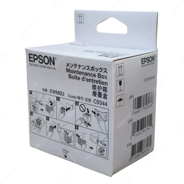 Caja De Mantenimiento Epson L5590 / L3560 EWMB3/C9344 [C12C934461] Para Impresoras Epson EcoTank L3560 / L5590, Rendimiento 15.000 Páginas.