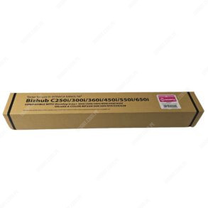 Toner Konica Minolta TN626M Color Magenta Alternativo, Para Impresora Multifunciónal Konica Minolta Bizhub C450i / C550i / C650i, Rendimiento 28.000 Paginas.