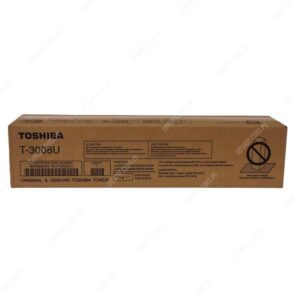 Toner Toshiba T-3008U Black, Para Toshiba E-Studio 2008A / 2508A / 3008A / 3008AG / 3508A / 4508A / 5008A / 5008AG, Rendimiento 43.900 Páginas.