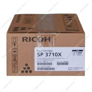 Toner Original Ricoh SP 3710X Series 408284 Negro, Para Impresora Multifunciónal Ricoh SP 3710DN / SP 3710SF / M 320F / P 311, Rendimiento 7.000 Paginas.