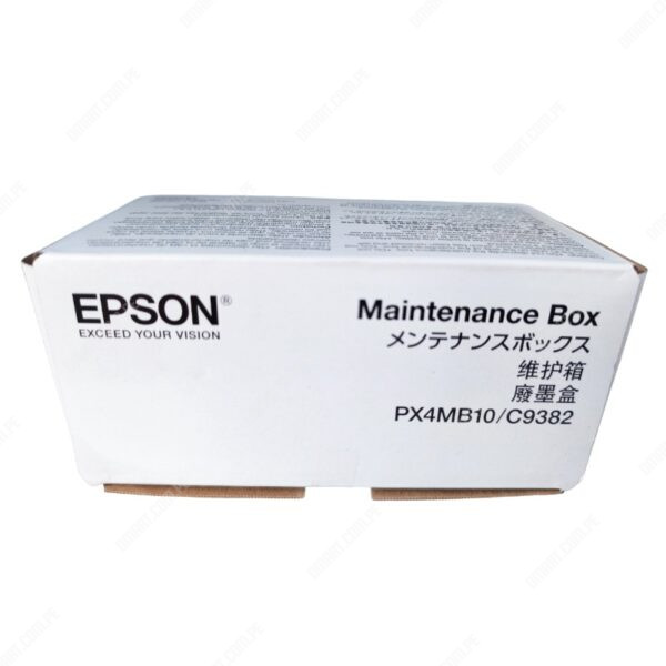 Caja De Mantenimiento Epson C9382 [C12C938211] Original, Para Impresoras Epson WorkForce Pro WF-C5810 / C5890 / C5310 / C5390, Rendimiento 15.000 Páginas.