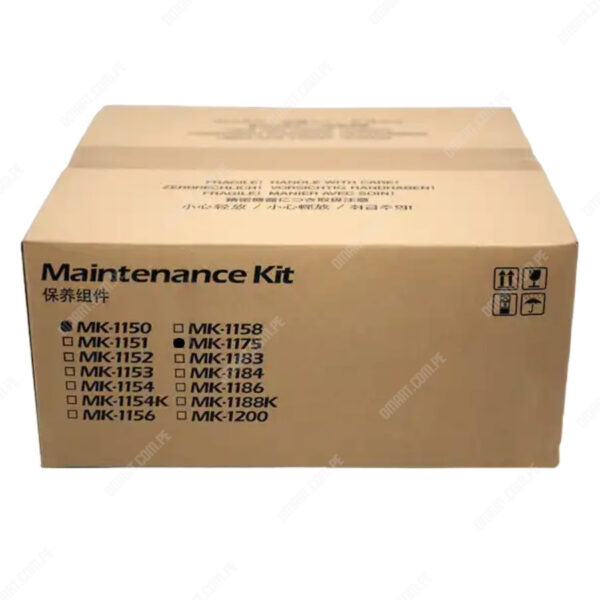 Kit De Mantenimiento Kyocera MK-1175 [1702S50US2] Para Impresoras Kyocera Ecosys M2040dn/M2540dw/M2635dw/M2640idw/P2040dw/P2235dw. Rendimiento 300.000 Páginas.