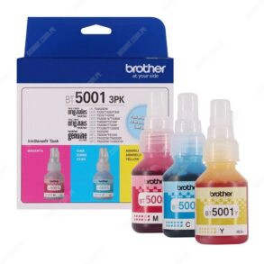 Juego De Tinta Brother BT5001 3PK | BT5001C | BT5001M | BT5001Y | Color Cyan Magenta Amarillo. Para Impresoras Brother HL-T4000DW / T420W-V / T426W / T4500DW.