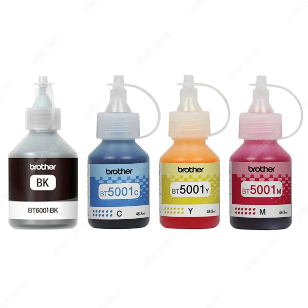 Botella De Tinta Brother BT6001BK Color Negro. Para Impresoras Brother HL-T4000DW / T420W-V / T426W / T910DW / T920DW / T4500DW. Rendimiento 6.000 Páginas.