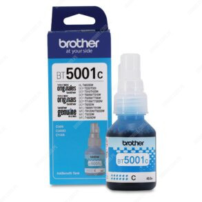 Botella De Tinta Brother BT5001C Color Cyan. Para Impresoras Brother HL-T4000DW / T420W-V / T426W / T910DW / T920DW / T4500DW. Rendimiento 5.000 Páginas.