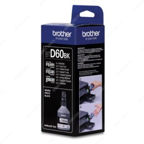 Botella De Tinta Brother BTD60BK Color Negro. Para Impresoras Brother HL-T4000DW / T420W-V / T426W / T910DW / T920DW / T4500DW. Rendimiento 6.500 Páginas.