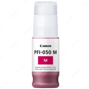 Botella De Tinta Canon PFI-050 M Color Magenta, Para Impresora Canon ImagePROGRAF TC-20 / iPF TC-20M, Volumen De Tinta 70ml, Rendimiento 7.300 Páginas.