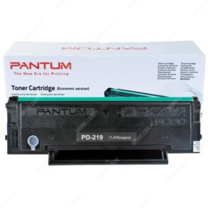 Toner Original Pantum PD-219 Black, Para Impresoras Pantum P2509W / M6509NW / M6559N / M6559NW / M6609N / M6609NW, Rendimiento 1.600 Páginas.