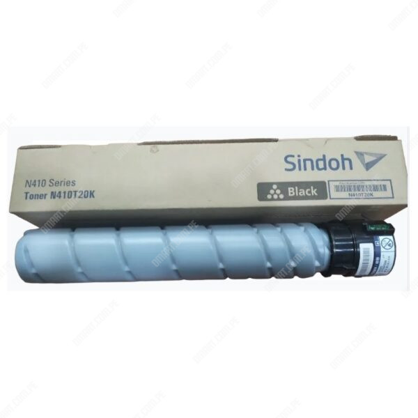 Toner Original Sindoh N410T20K-H Black, Para Impresoras Sindoh Series N410 / N411 / N412 / N413 / N415 / N416 / N417 / N418, Rendimiento 20.000 Páginas.