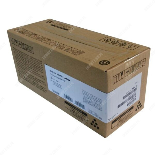 Cartucho De Toner Original Ricoh 418126 IM 430 Black, Para Impresora Multifuncional Ricoh IM 430F / Ricoh P502, Rendimiento 6.000 Paginas.