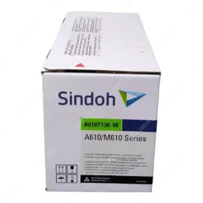 Toner Sindoh A610T13K-WH Black Original, Para Impresoras Sindoh A611dn / M610 / M611 / M612 / M613 / M615 / M616 / M617 / M618, Rendimiento 13.000 Páginas.