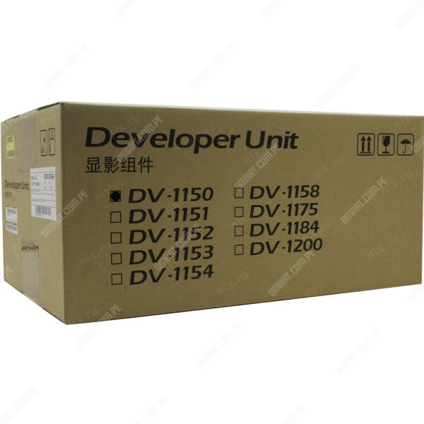 Unidad De Revelado Kyocera DV-1175, Para Impresoras Kyocera Ecosys M2040dn / M2540dw / M2635dw / M2640idw / P2040dw / P2235dw. Rendimiento 100.000 Páginas.