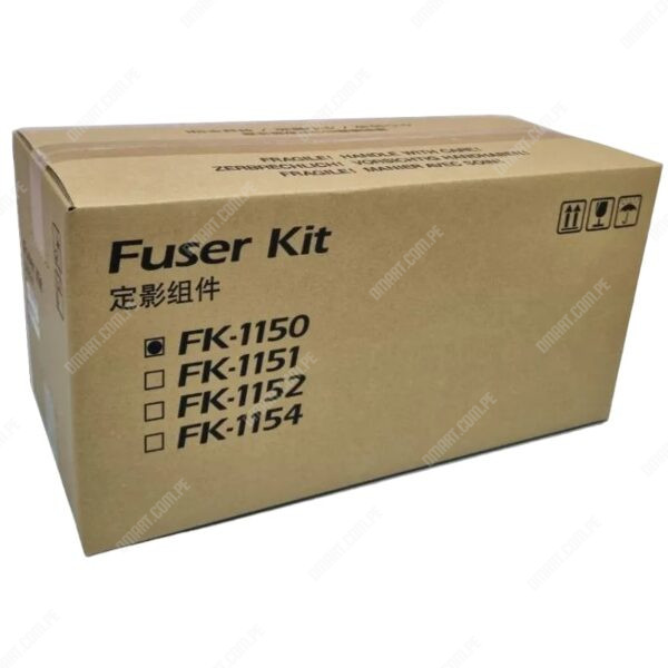 Unidad Fusor Kyocera FK-1150 [302RV93050] Para Impresora Kyocera Ecosys M2040dn / M2540dw / M2635dw / M2640idw / P2040dw / P2235dw. Rendimiento 100.000 Páginas.