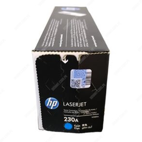 Toner Original Hp W2301A 230A Color Cyan, Para Impresoras HP Color LaserJet Pro 4203dw / Pro MFP 4303fdw. Rendimiento 1.800 Páginas.