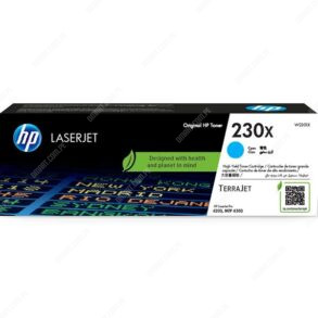 Toner Original Hp W2301X 230X Color Cyan, Para Impresoras HP Color LaserJet Pro 4203dw / Pro MFP 4303fdw. Rendimiento 5.500 Páginas.