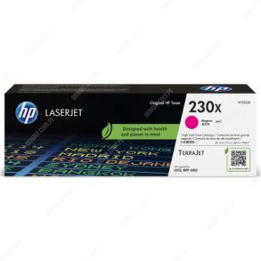 Toner Original Hp W2303X 230X Color Magenta, Para Impresoras HP Color LaserJet Pro 4203dw / Pro MFP 4303fdw. Rendimiento 5.500 Páginas.