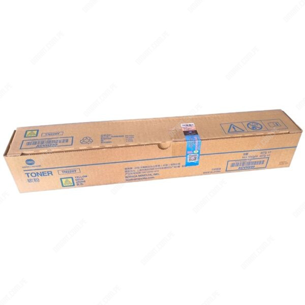 Toner Original Konica Minolta TN228Y [ACVH291] Amarillo, Para Impresora Fotocopiadora Konica Minolta Bizhub C226i / C266i / C286, Rendimiento 28.000 Páginas.