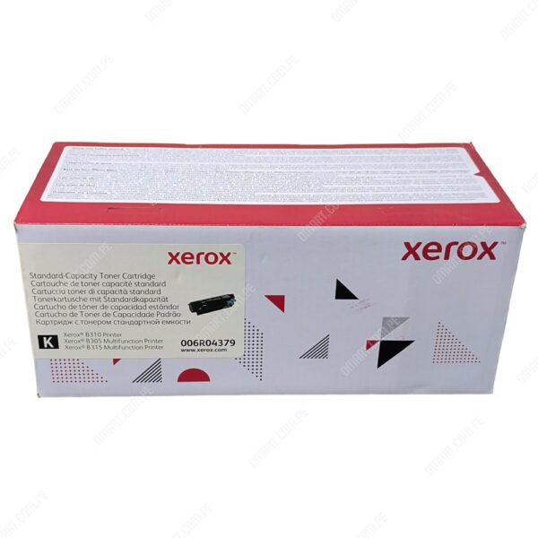 Cartucho De Toner Original Xerox 006R04379 Black, Para Impresoras Xerox B305 / B310 / B315, Rendimiento 3.000 Páginas.