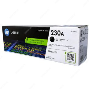 Toner Original Hp W2300A 230A Color Negro, Para Impresoras HP Color LaserJet Pro 4203dw / Pro MFP 4303fdw. Rendimiento 2.000 Páginas.