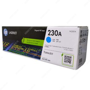 Toner Original Hp W2301A 230A Color Cyan, Para Impresoras HP Color LaserJet Pro 4203dw / Pro MFP 4303fdw. Rendimiento 1.800 Páginas.