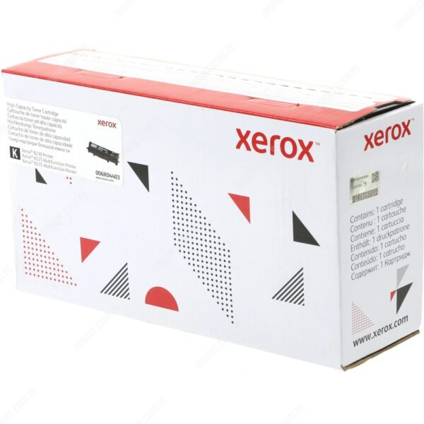 Cartucho De Toner Original Xerox 006R04403 Black, Para Impresoras Xerox B225 / Xerox B230 / Xerox B235, Rendimiento 3.000 Páginas.