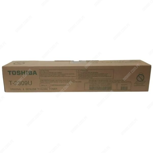 Toner Original Toshiba T-2309U Black, Para Impresora Multifuncional Toshiba E-Studio 2309A / E-Studio 2809A, Rendimiento 14.600 Páginas.