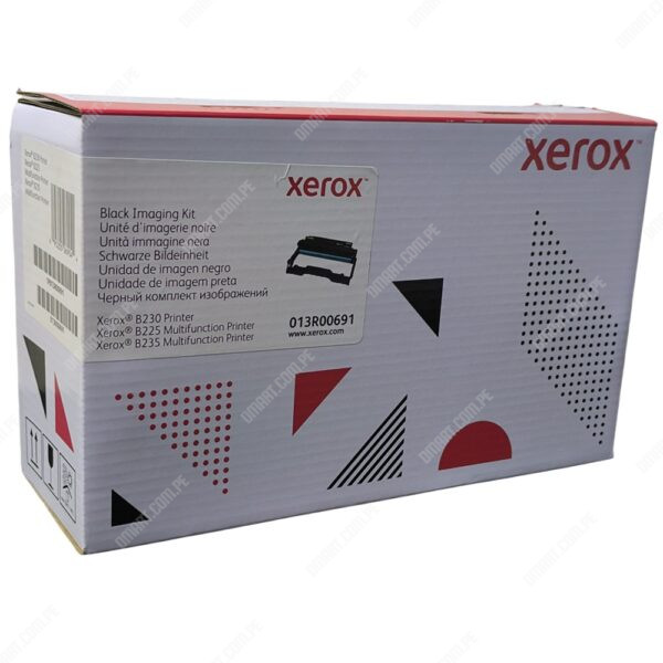 Unidad De Imagen Xerox B225 / B230 / B235 013R00691 Drum Unit Black, Para Impresoras Xerox B225 / B230 / B235, Rendimiento 12.000 Páginas.