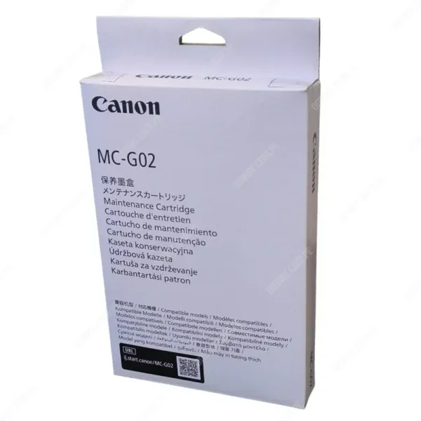 Caja De Mantenimiento Canon MC-G02 [4589C001AA] Black, Para Impresoras Canon Pixma G2160 / G3160, Rendimiento 8.000 Páginas.