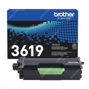 Cartucho De Toner Brother TN3619 Black, Para Impresoras Brother DCP-L5510DN / DCP-L5660DN / MFC-L5915DW / MFC-L6915DW, Rendimiento 18.000 Páginas.