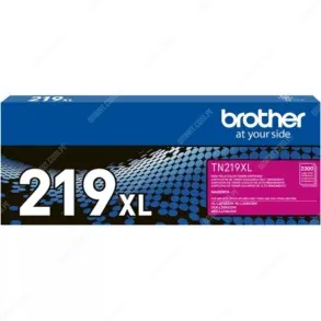 Cartucho De Toner Brother TN219XL M Color Magenta, Para Impresoras Brother HL-L3280CDW / DCP-L3560CDW / MFC-L3760CDW, Rendimiento 2.300 Páginas.