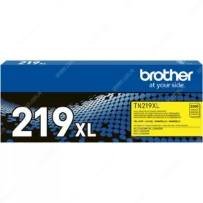 Cartucho De Toner Brother TN219XL Y Color Amarillo, Para Impresoras Brother HL-L3280CDW / DCP-L3560CDW / MFC-L3760CDW, Rendimiento 2.300 Páginas.