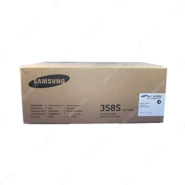 Toner Samsung MLT-D358S [HP SV112A] Original Black, Para Impresora e Fotocopiadora MultiXpress M4370LX / M5370LX / M5360RX, Rendimiento 30.000 Páginas.