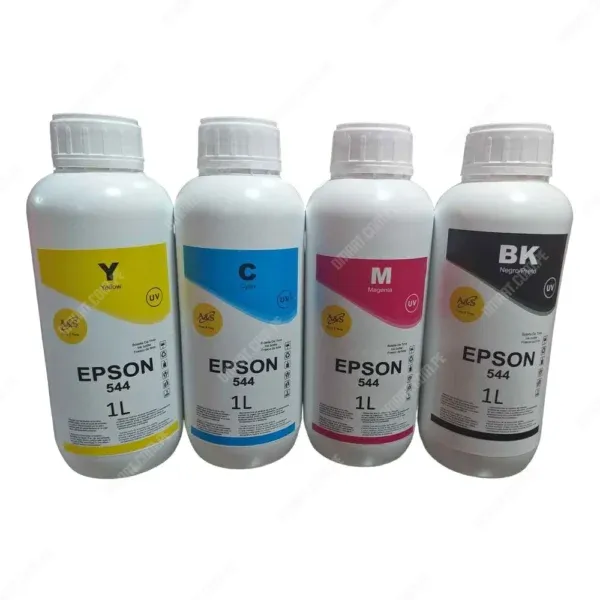 Botellas De Tinta Epson Canon Brother Hp [1 Litro] Color Negro Cyan Magenta Amarillo, Para Series Epson EcoTank L, Hp Ink Tank, Smart Tank, Canon Pixma, Maxify.