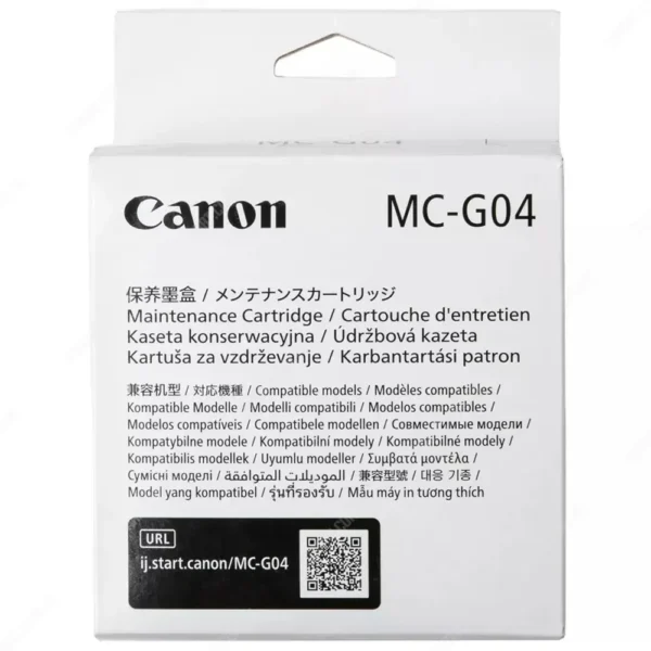 Caja De Mantenimiento Canon MC-G04 [5813C001AA] Black Original, Para Impresoras Canon Pixma G2170 / G3170 / G1230 / G2270 / G4170.