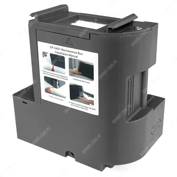 Caja De Mantenimiento Epson T04D100/EWMB2 [C13T04D100] Para Epson EcoTank L6161 / L6171 / L6191 / L6270 / L14150 / ET-M2170 / M3170, Rendimiento 15.000 Páginas.