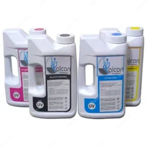 Pack Botella De Tintas Epson Series L [1 Litro] [T504/T544/T644] Color Negro Cyan Magenta Amarillo Ultra UV Ciss, Rendimiento 80.000 Páginas Por Botella.