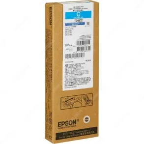 Bolsa De Tinta Epson T01C200 Color Cyan, Para Impresoras Epson WorkForce Pro WF-C529R / WF-C579R Series, Rendimiento 5.000 Páginas.