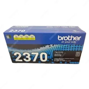 Cartucho De Toner Brother TN2370 Black, Para Impresoras Brother HL-L2360DW / DCP-L2540DW / MFC-L2700DW / MFC-L2720DW / MFC-L2740DW, Rendimiento 2.600 Páginas.