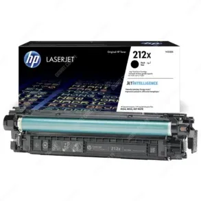 Toner Hp W2120X [212X] Color Negro, Para Impresoras Hp Color Laserjet Enterprise Flow MFP M578c / M554dn / M555dn / M555x / M578dn, Rendimiento 13.000 Páginas.