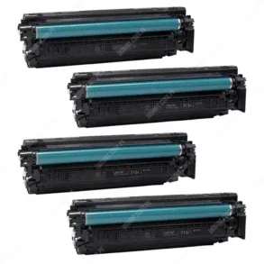 Juego De Toner Hp 213X Color Negro Cyan Amarillo Magenta, Para Impresoras Hp Color LaserJet Enterprise 5700dn / 6700dn / 6701dn / MFP 5800dn / 6800dn.