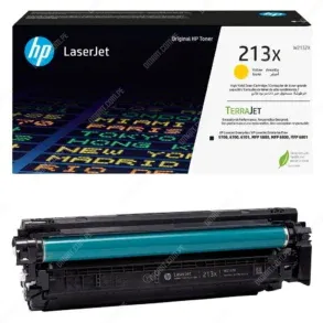 Toner Hp W2132X [213X] Color Amarillo, Para Impresoras Hp Color LaserJet Enterprise 5700dn / 6700dn / 6701dn / MFP 5800dn / 6800dn, Rendimiento 6.000 Páginas.