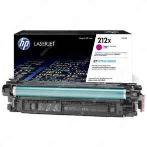 Toner Hp W2123X [212X] Color Magenta, Para Impresora Hp Color Laserjet Enterprise Flow MFP M578c / M554dn / M555dn / M555x / M578dn, Rendimiento 10.000 Páginas.