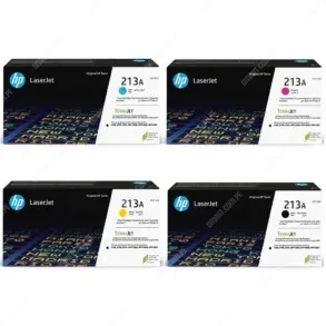 Juego De Toner Hp 213A Color Negro Cyan Amarillo Magenta, Para Impresoras Hp Color LaserJet Enterprise 5700dn / 6700dn / 6701dn / MFP 5800dn / 6800dn,