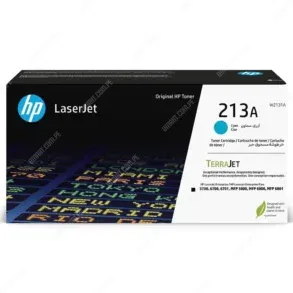 Toner Hp W2131A [213A] Color Cyan, Para Impresoras Hp Color LaserJet Enterprise 5700dn / 6700dn / 6701dn / MFP 5800dn / 6800dn, Rendimiento 3.000 Páginas.