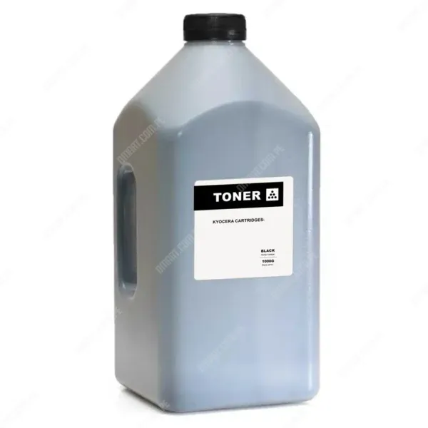 Insumo Botella De Recarga Toner Polvo Kyocera TK [1 Kilo] Monocromático, Apto Para Ser Utilizado En Impresoras Láser Monocromáticas Kyocera Ecosys, Taskalfa.